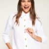 camisa mujer blanca vilagallo