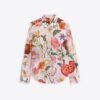 camisa mujer flores vilagallo