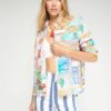 camisa mujer estampada vilagallo