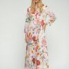 vestido mujer largo floral Vilagallo