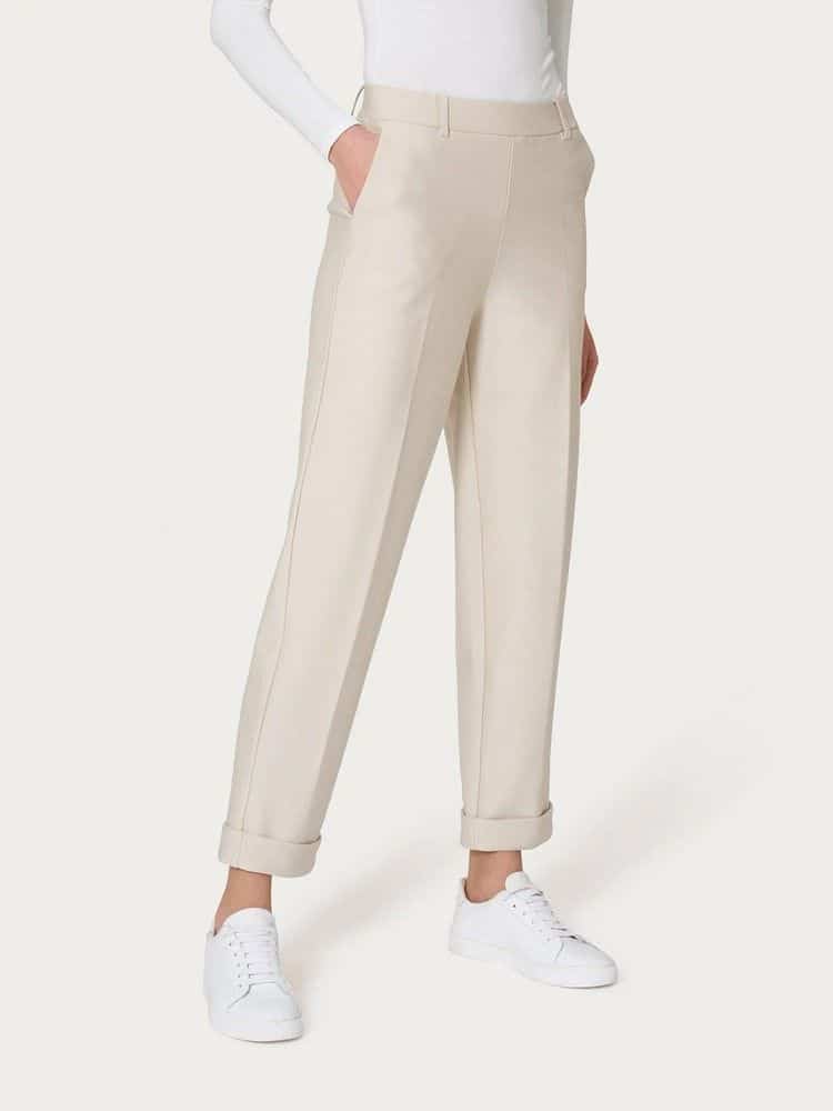 pantalón mujer corte cónico