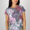 camiseta mujer cuello redondo