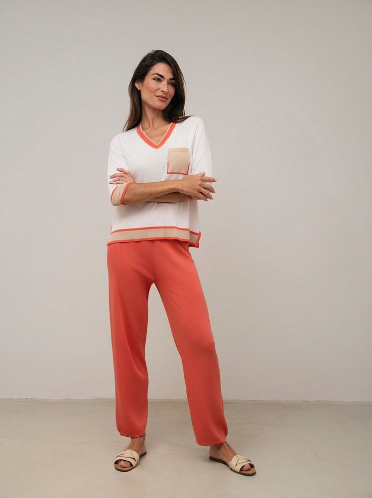 jersey mujer bolsillo delante