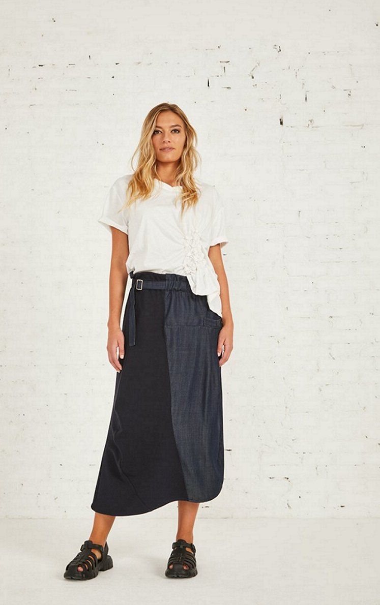 top mujer manga corta