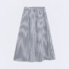 falda mujer larga algodón rayas