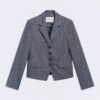 blazer mujer entallado