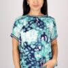 camiseta mujer estampada multicolor