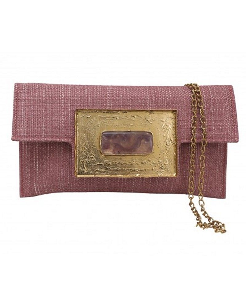 bolso mujer fiesta rosa invitada