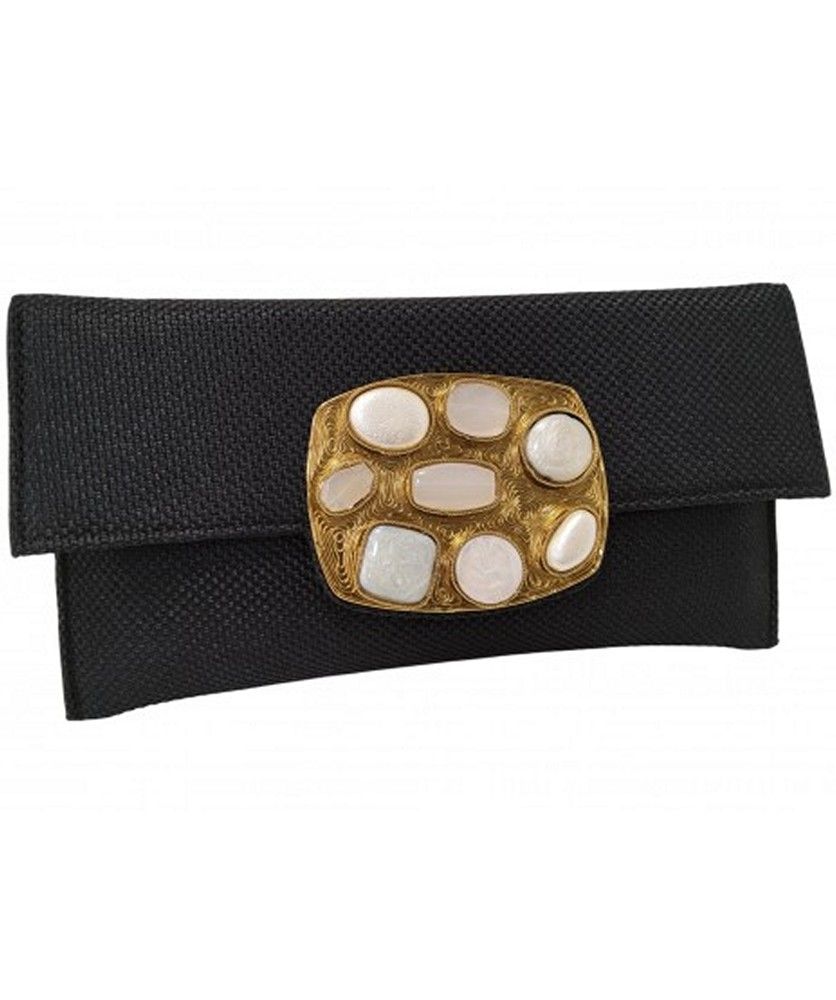 bolso mujer fiesta negro clutch