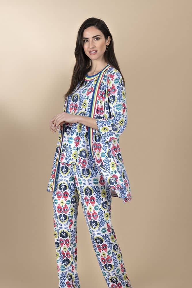 kimono estampado étnico comprar