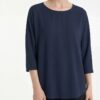 blusa mujer gasa elástica