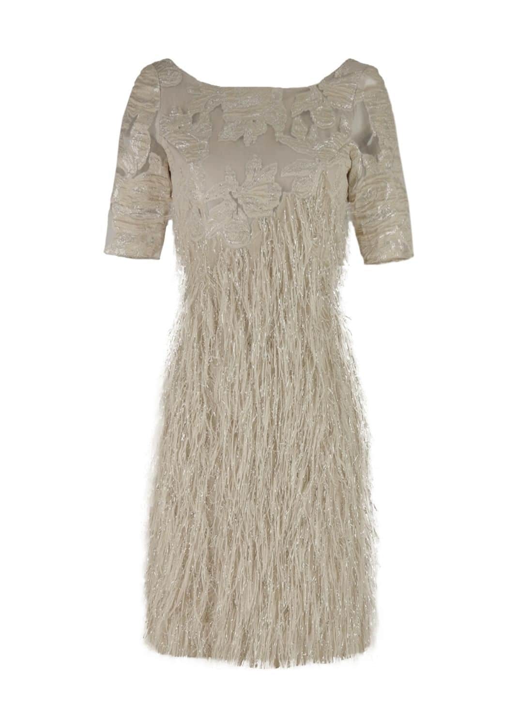 Vestido-mujer-escote-barco-manga-corta-organza-bordada-plumas-metalizadas-beige-lopezientos_1.jpg