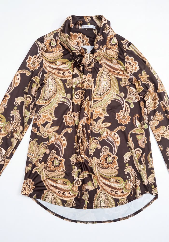 camisa-de-mujer-cuello-lazo-marron-estampada-mitra-parole-italy-lopezientos.jpg