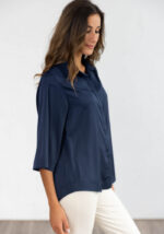 camisa-mujer-satinada-marino-manga-3-4-bmb-lopezientos.jpg
